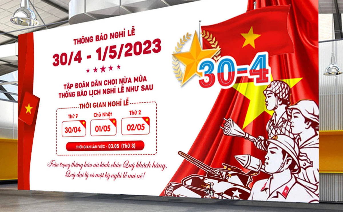 Giải phóng Miền Nam (30/4) & Quốc Tế Lao Động (1/5) #100