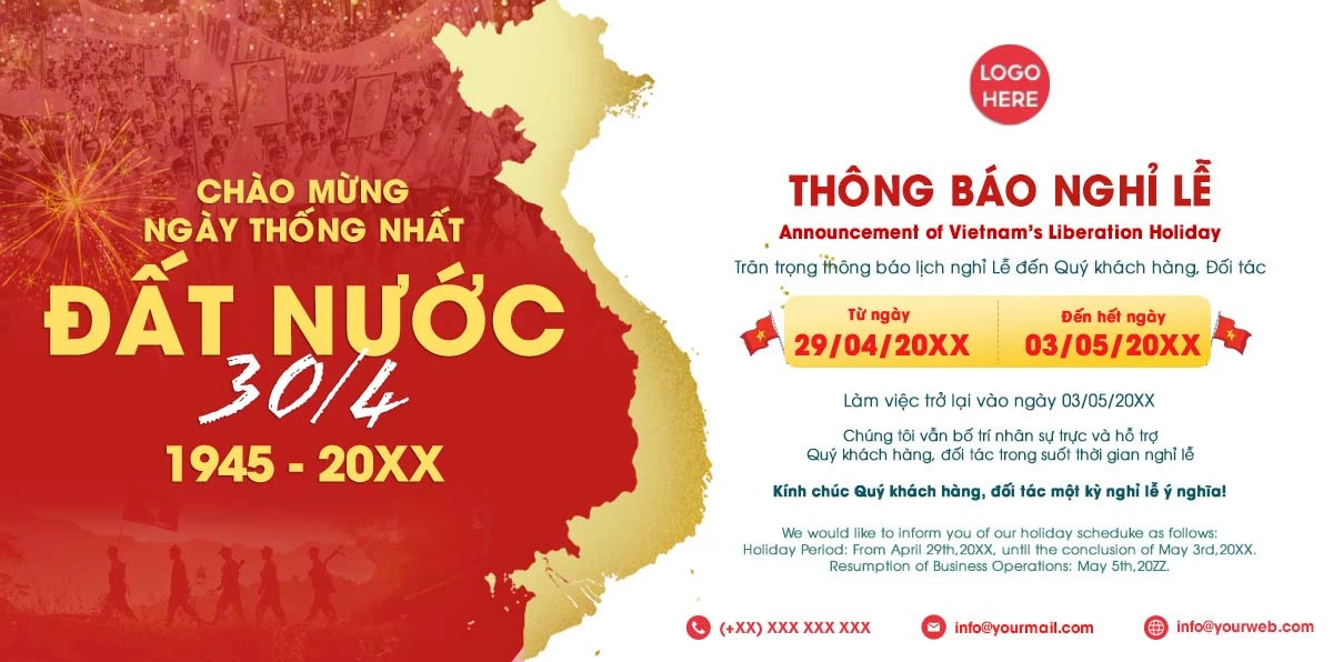 Giải phóng Miền Nam (30/4) & Quốc Tế Lao Động (1/5) #103