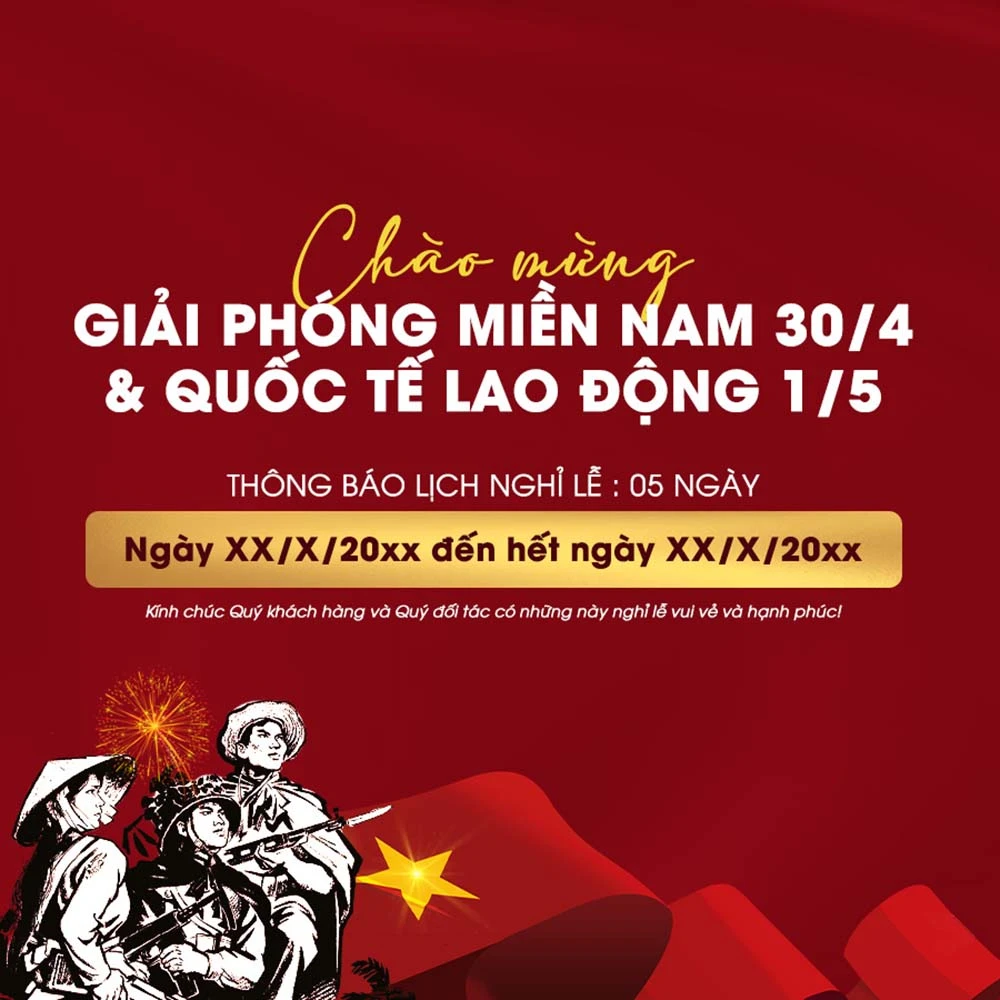 Giải phóng Miền Nam (30/4) & Quốc Tế Lao Động (1/5) #144