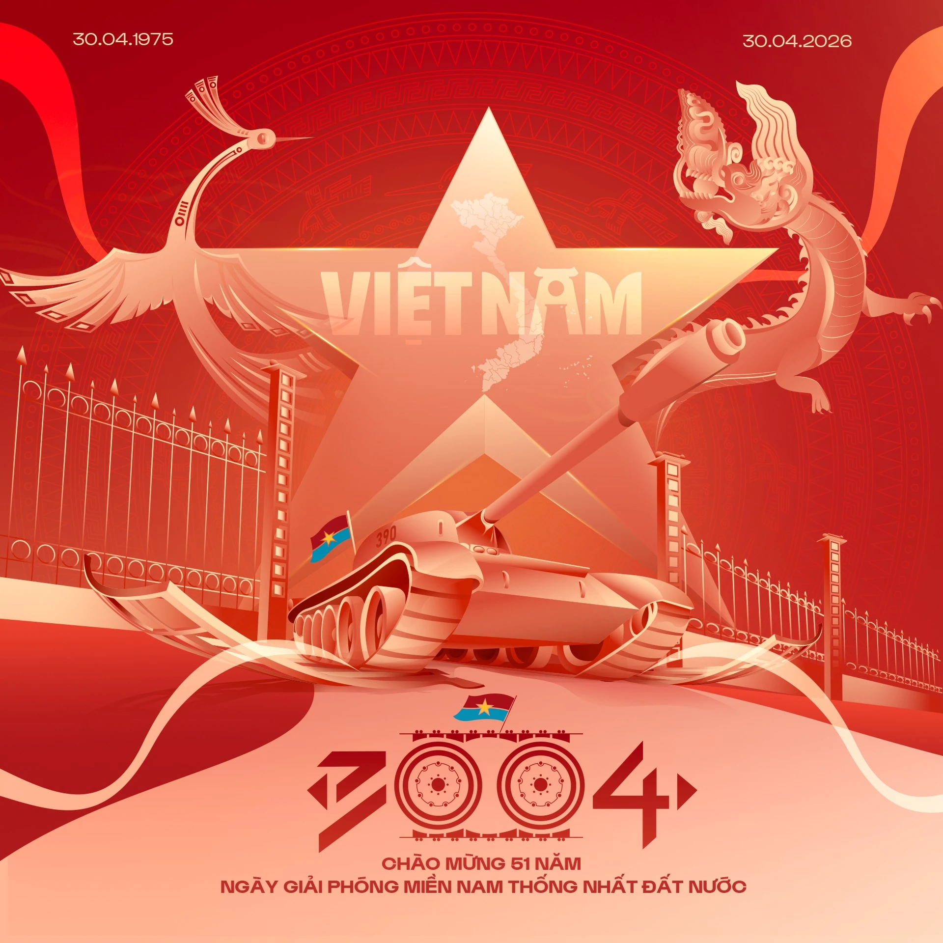 Giải phóng Miền Nam (30/4) & Quốc Tế Lao Động (1/5) #149